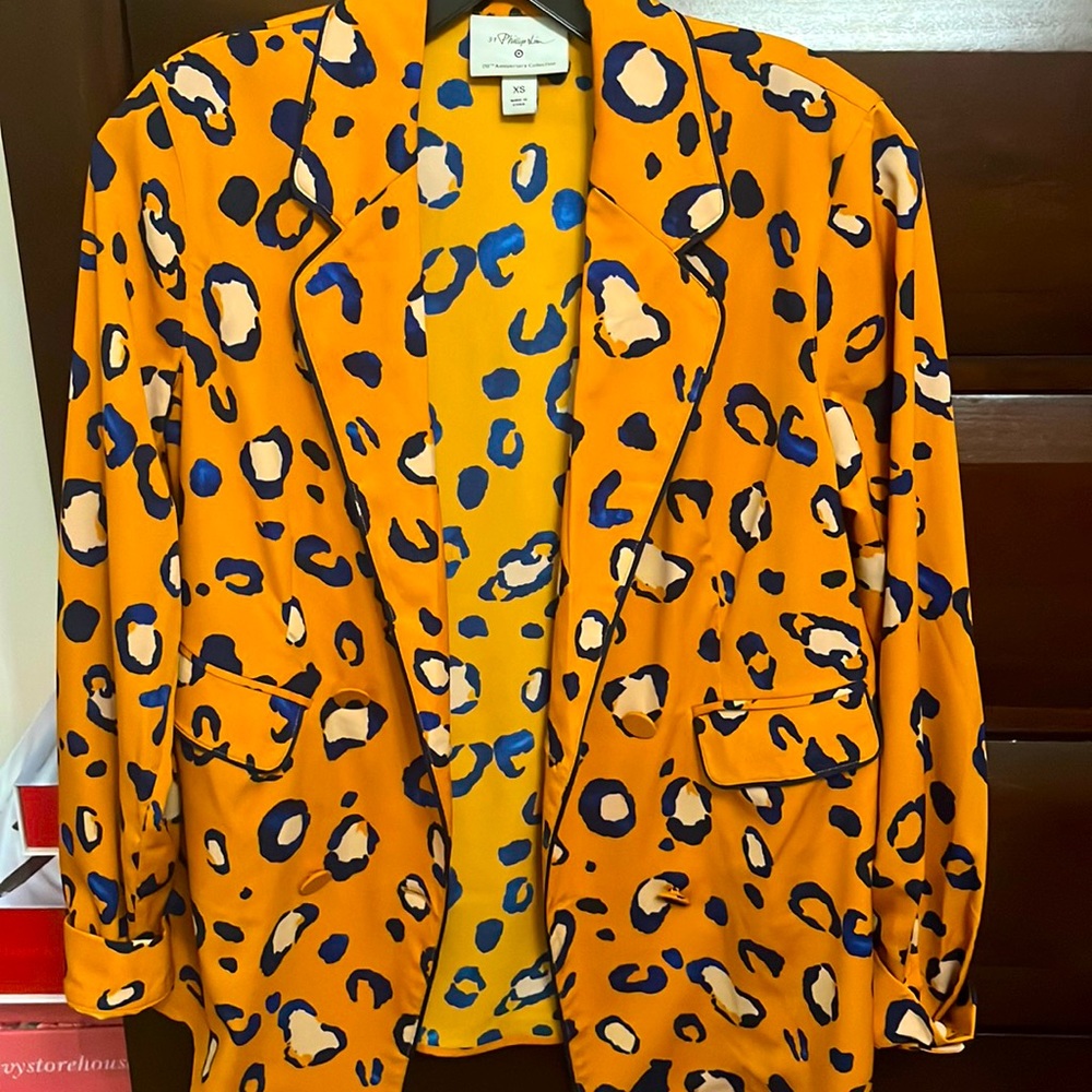 Leopard blazer/blouse